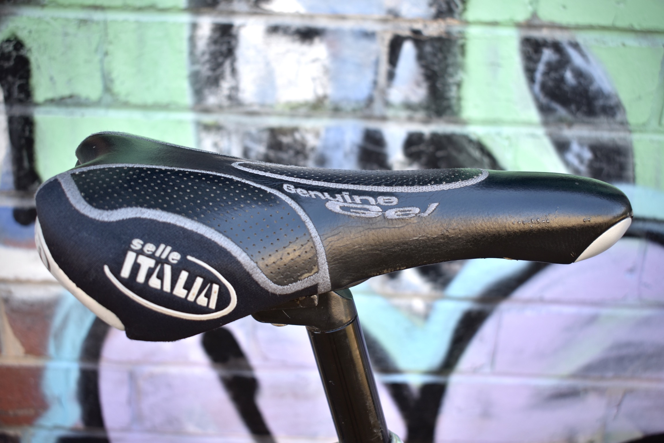 Selle Italia vintage leather saddle